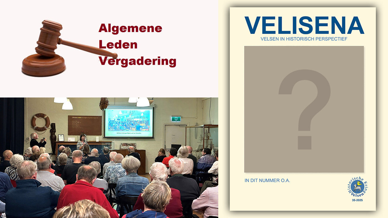 ALV + Uitreiking nieuwe Velisena 35 + Korte lezingen @ Zee- & Haven Museum | IJmuiden | Noord-Holland | Nederland