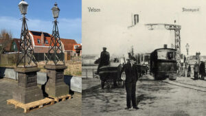 Herplaatsing pontlantaarns uit 1902